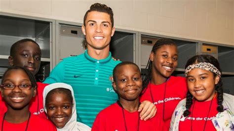 cristiano ronaldo charitable donations.